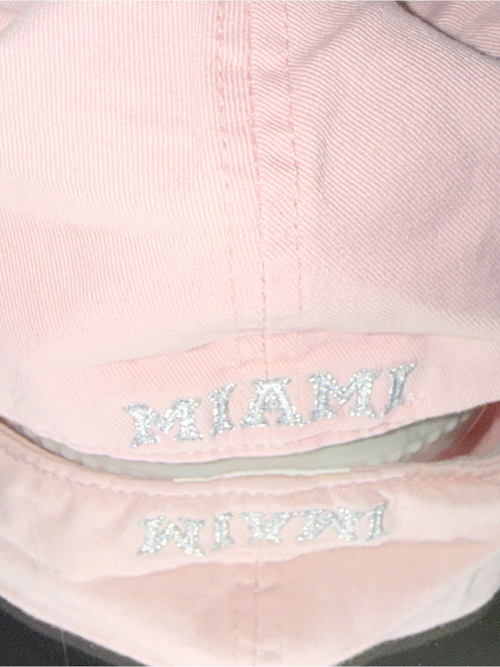MIAMI UNIVERSITY Pink Baseball Cap - Picture 4 of 6